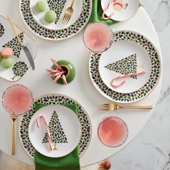 Alternative view of Lenox Heritage Lenox Heritage Evergreen Accent Plates, Set of 4