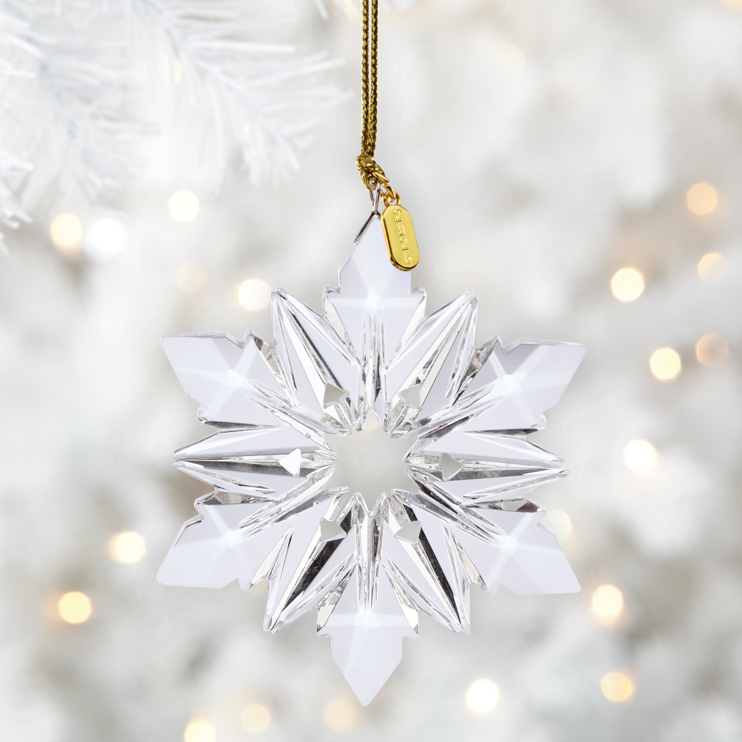 Lenox Heritage Lenox Heritage 2026 Optic Snowflake Ornament - Image 3