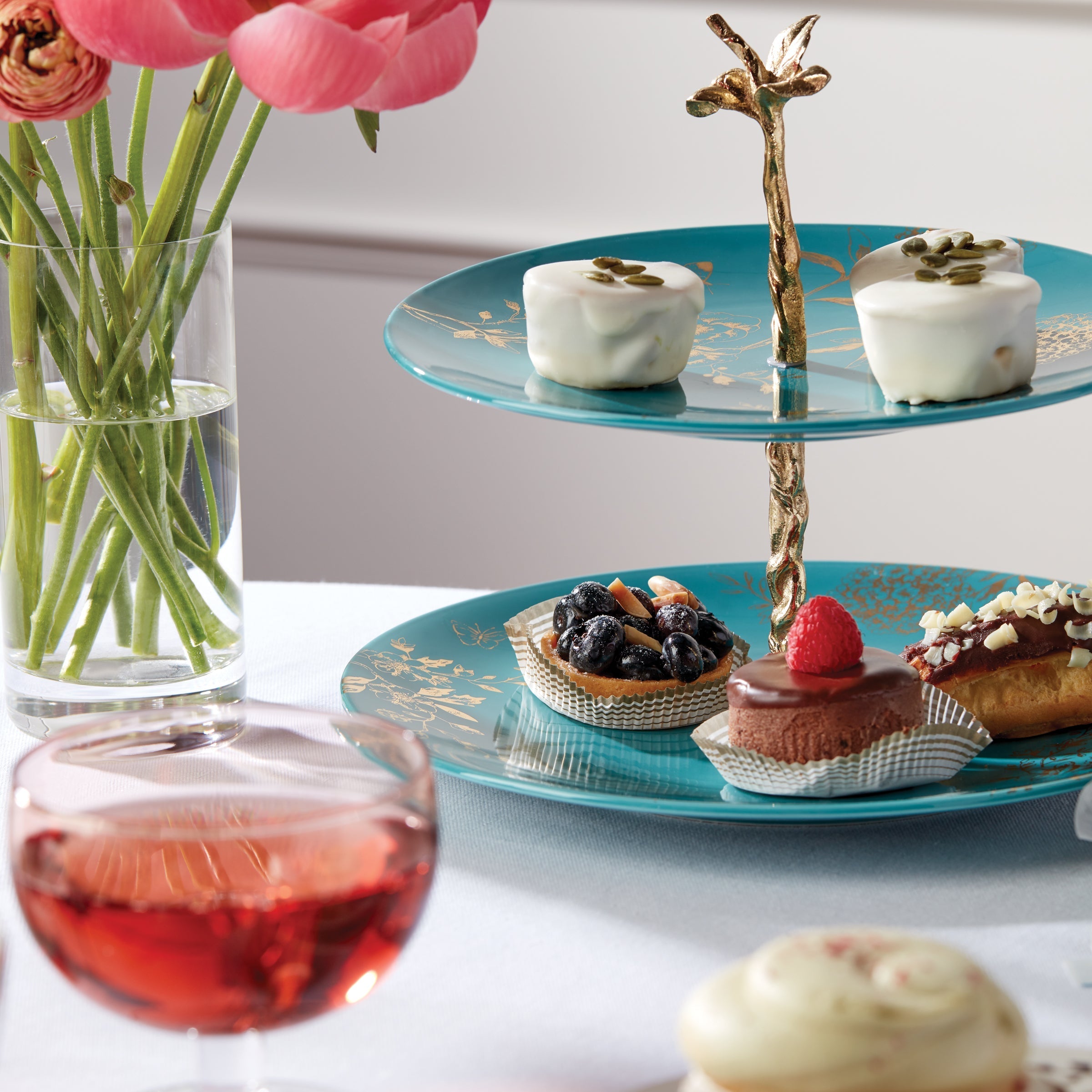 Lenox Heritage Lenox Heritage Sprig & Vine 2-Tiered Server - Image 3