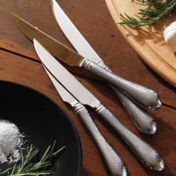 Alternative view of Lenox Heritage Lenox Heritage Hammered Antique Steak Knives, Set of 4