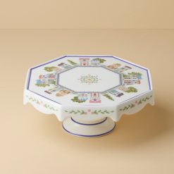 Lenox Heritage Lenox Heritage Lenox Spice Village Cake Plate