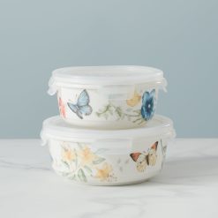 Alternative view of Lenox Heritage Lenox Heritage Butterfly Meadow Small Round Container