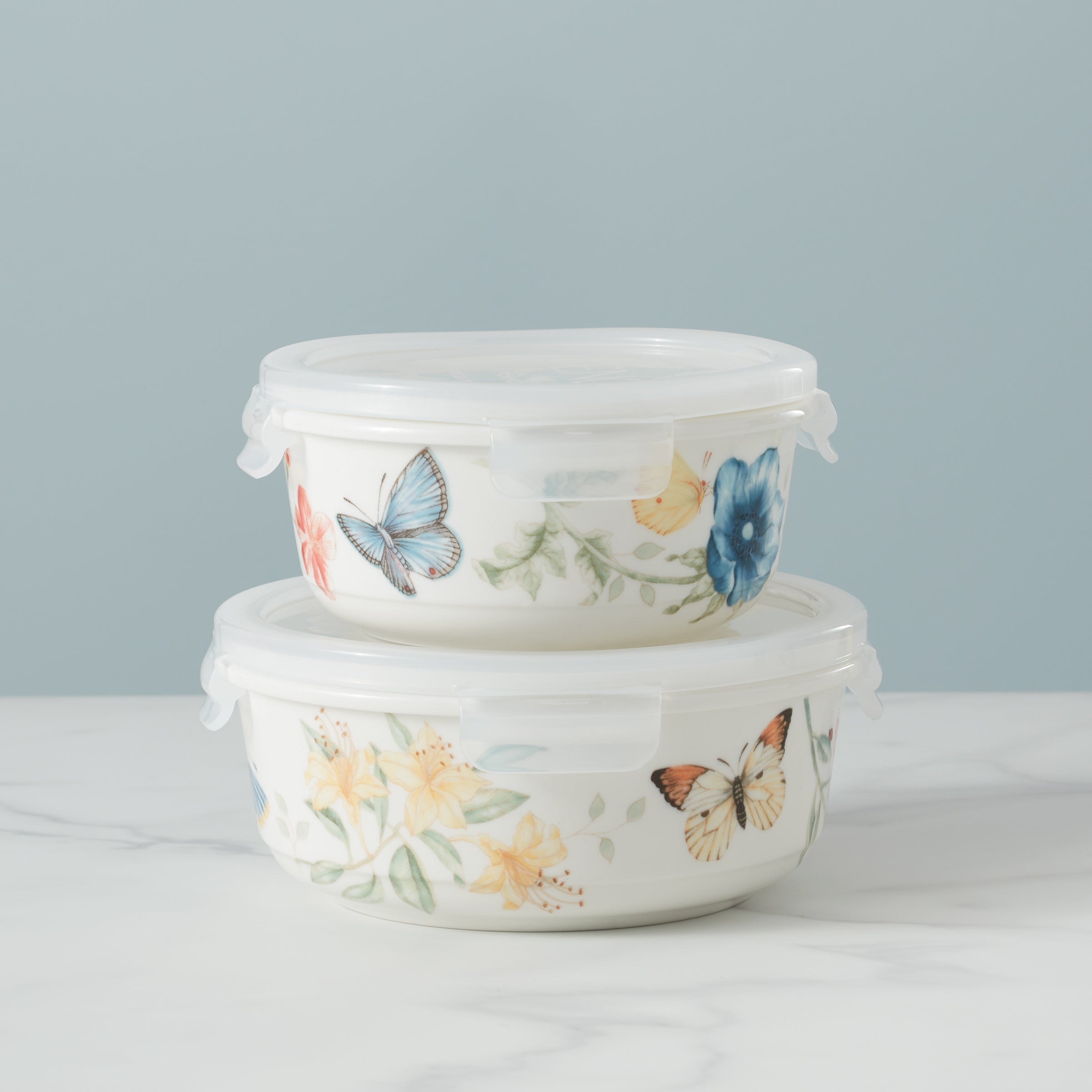 Lenox Heritage Lenox Heritage Butterfly Meadow Small Round Container - Image 2