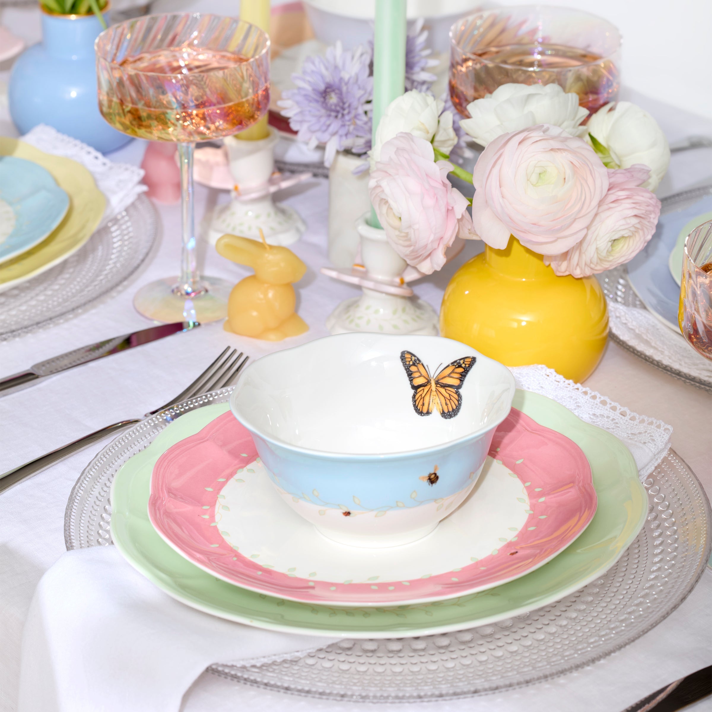Lenox Heritage Lenox Heritage Butterfly Meadow Colors 18-Piece Dinnerware Set - Image 11