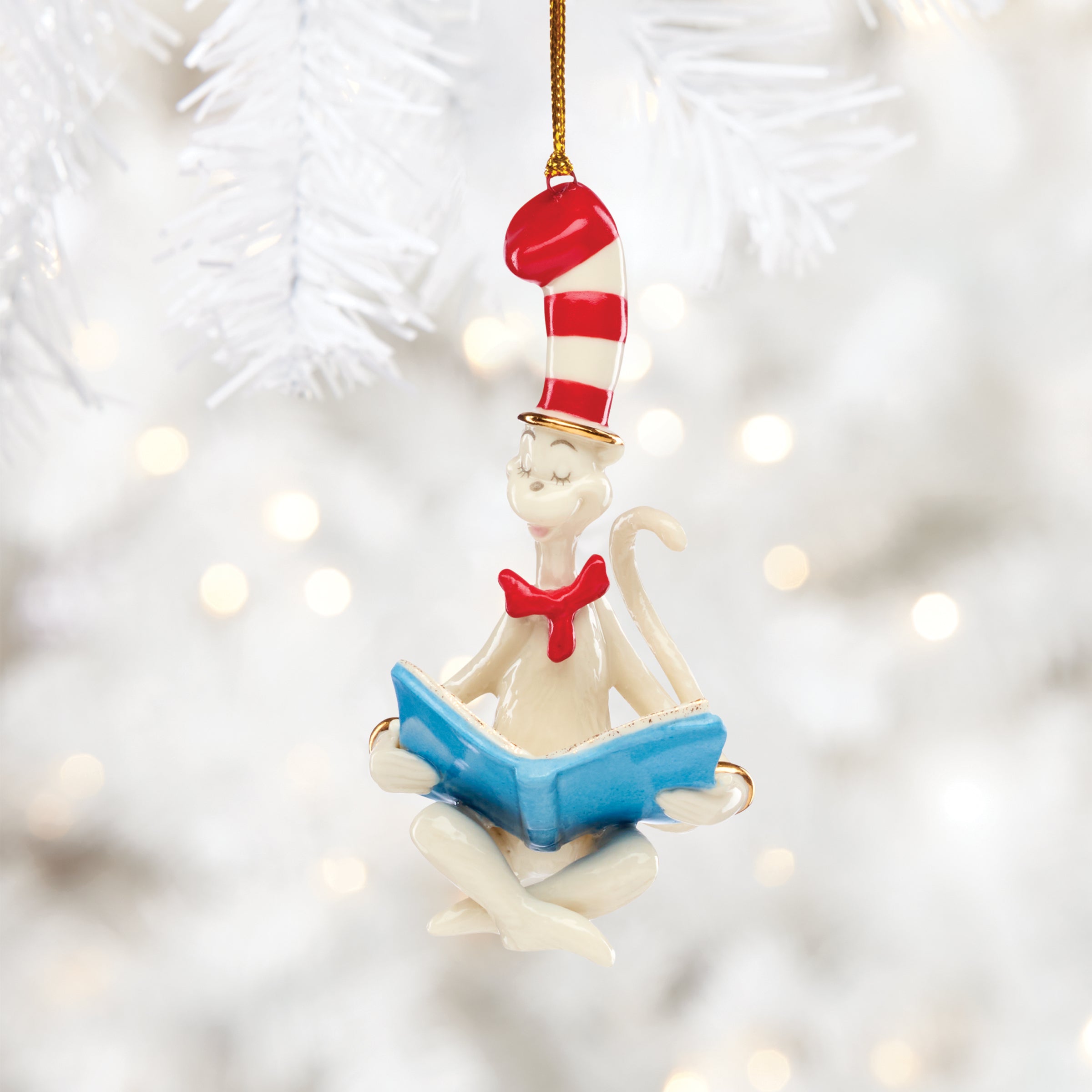Lenox Heritage Lenox Heritage Cat In The Hat Ornament - Image 4