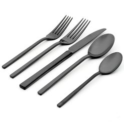 Lenox Heritage Lenox Heritage Allay Midnight 20-Piece Flatware Set