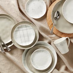 Alternative view of Lenox Heritage Lenox Heritage Oyster Bay Assorted Tidbit Plates - Set of 4
