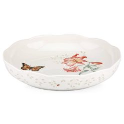 Alternative view of Lenox Heritage Lenox Heritage Butterfly Meadow Low Serving Bowl