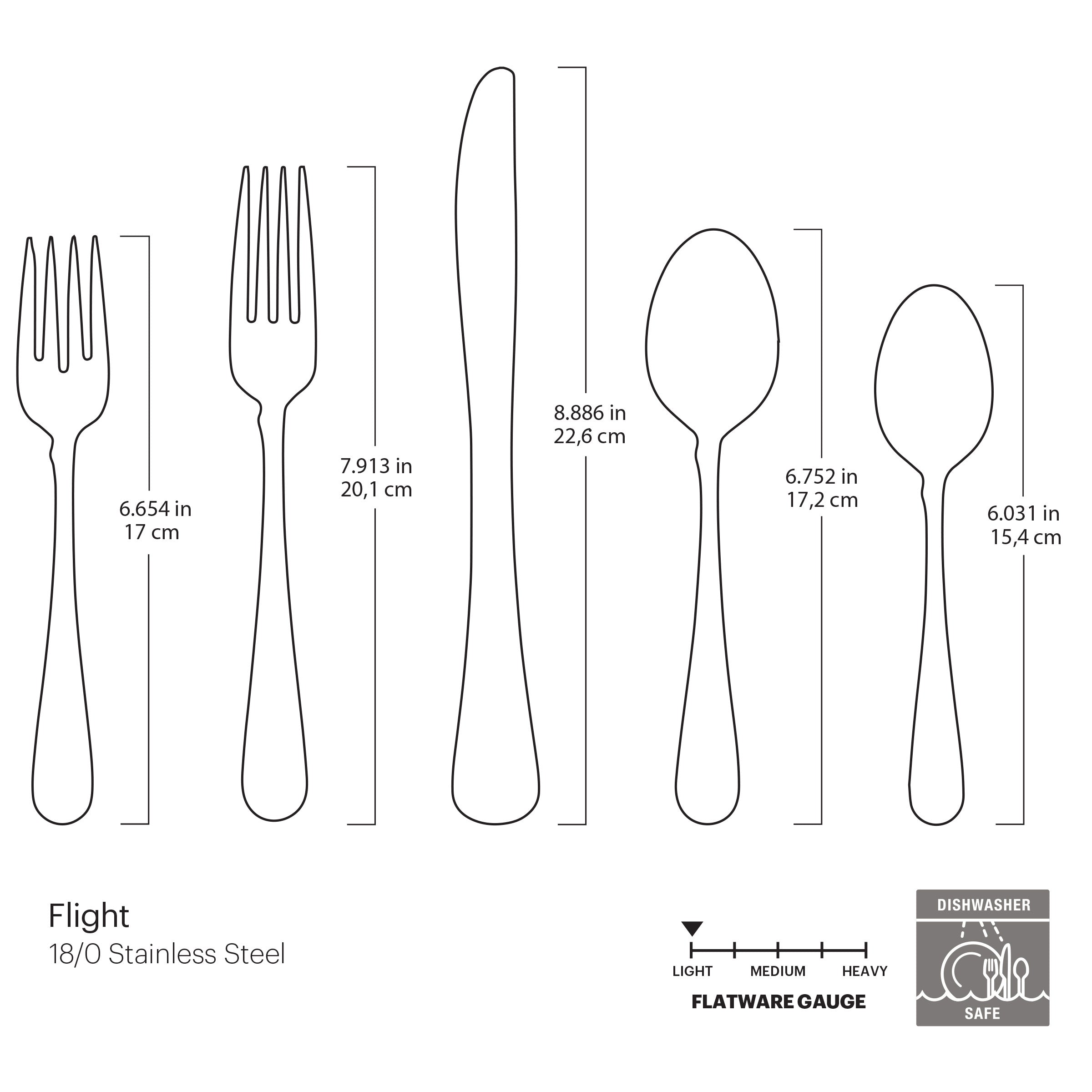 Lenox Heritage Lenox Heritage Flight Gold Satin 20-Piece Flatware Set - Image 5