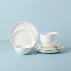 Lenox Heritage Lenox Heritage Bay Colors White 12-Piece Dinnerware Set