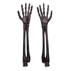 Lenox Heritage Lenox Heritage Vintro Halloween Skeleton Black Satin 2-Piece Salad Servers