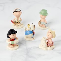 Lenox Heritage Lenox Heritage Peanuts 5-Piece Beach Party Figurine Set