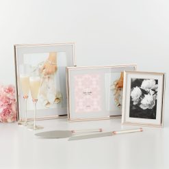 Alternative view of Lenox Heritage Lenox Heritage Rosy Glow Double 5x7 Photo Frame