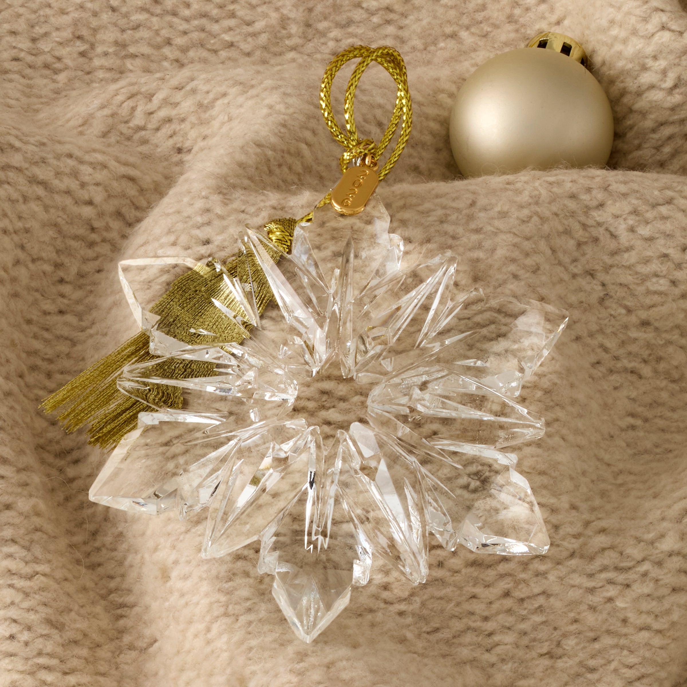 Lenox Heritage Lenox Heritage 2026 Optic Snowflake Ornament - Image 2