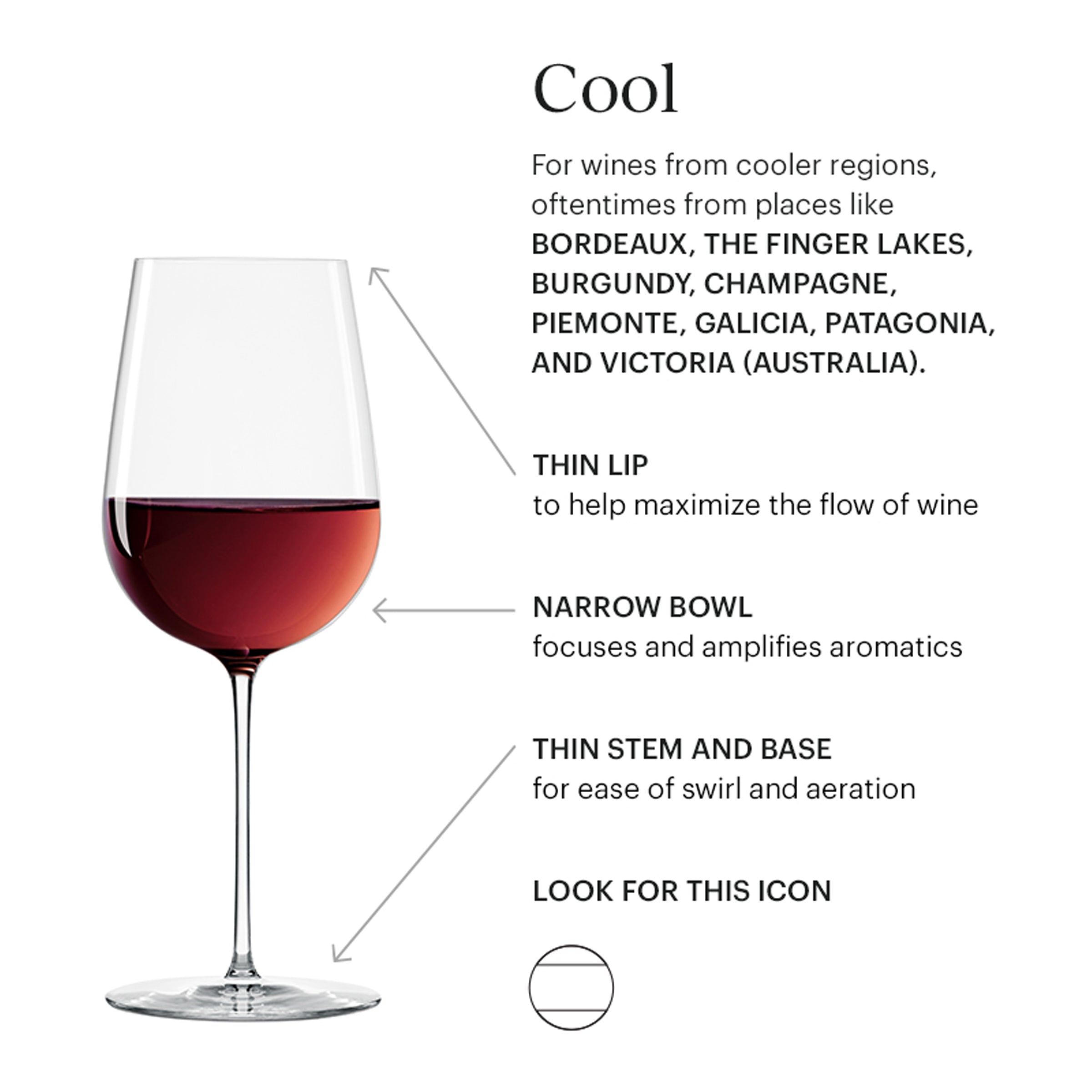 Lenox Heritage Lenox Heritage Tuscany Signature Series Cool Region Wine Glasses, Set of 4 - Image 15