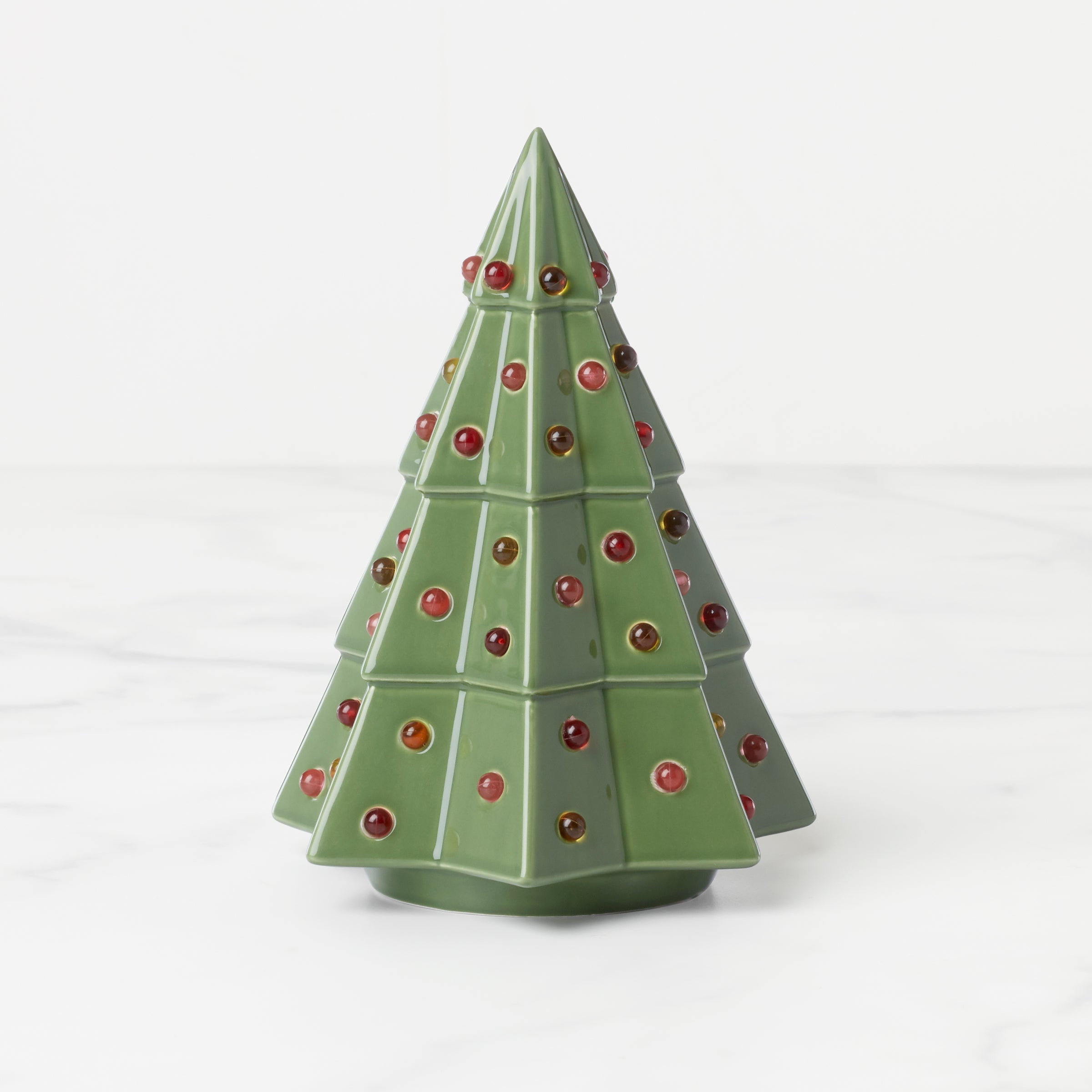 Lenox Heritage Lenox Heritage Evergreen Small Lit Tree Figurine - Image 2