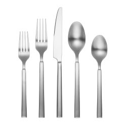Lenox Heritage Lenox Heritage Gailann Satin 45-Piece Flatware Set with Caddy