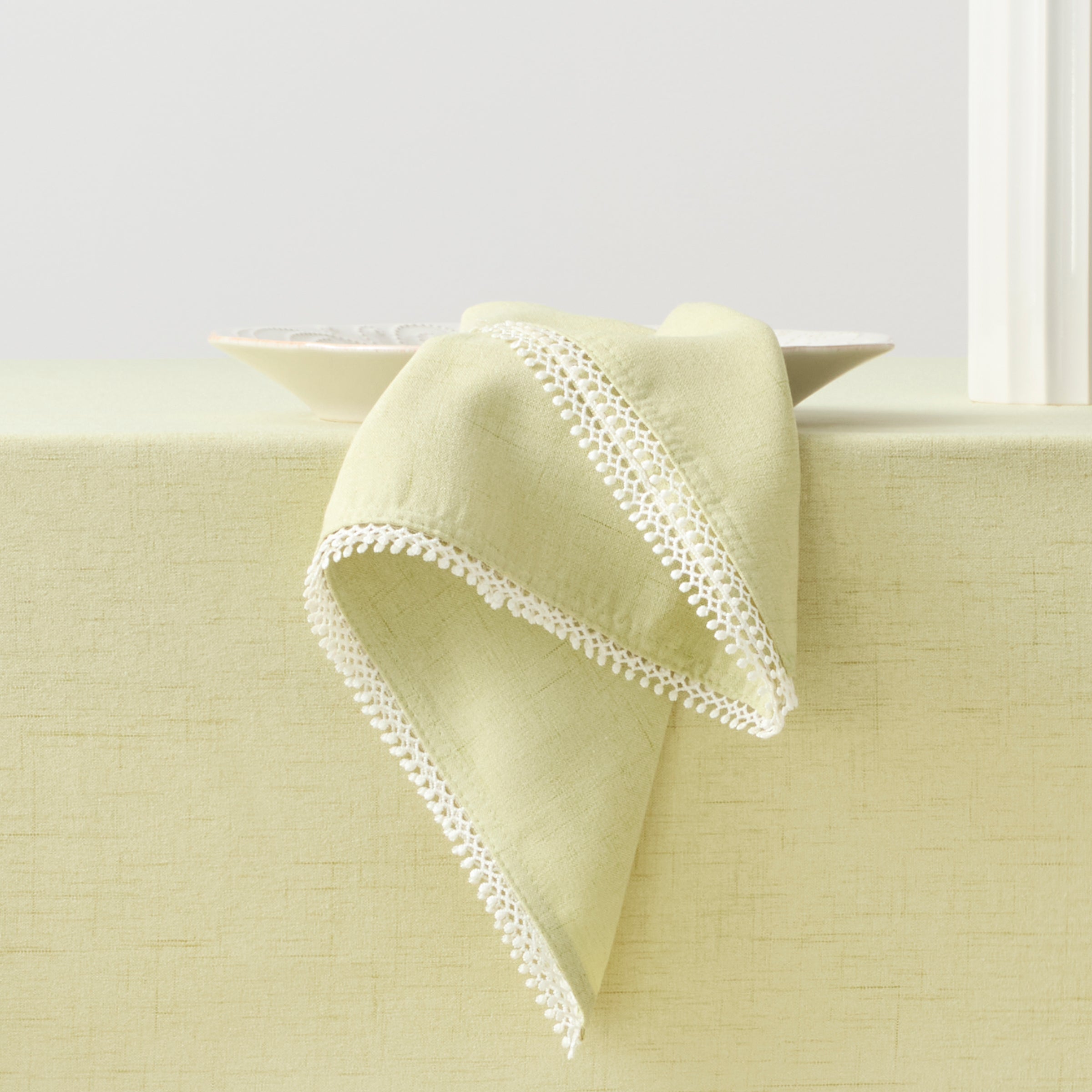 Lenox Heritage Lenox Heritage French Perle Pistachio Napkin, Set of 2