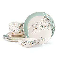 Lenox Heritage Lenox Heritage Botanica 12-Piece Dinnerware Set