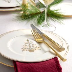 Alternative view of Lenox Heritage Lenox Heritage Federal Gold Tree Accent Plates, Set of 4