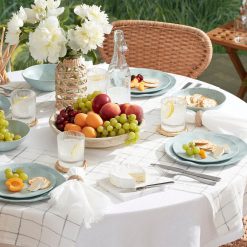 Alternative view of Lenox Heritage Lenox Heritage Terrazzo Melamine Mint 12-Piece Dinnerware Set