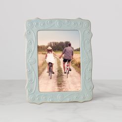 Lenox Heritage Lenox Heritage French Perle Ice Blue 5x7 Photo Frame