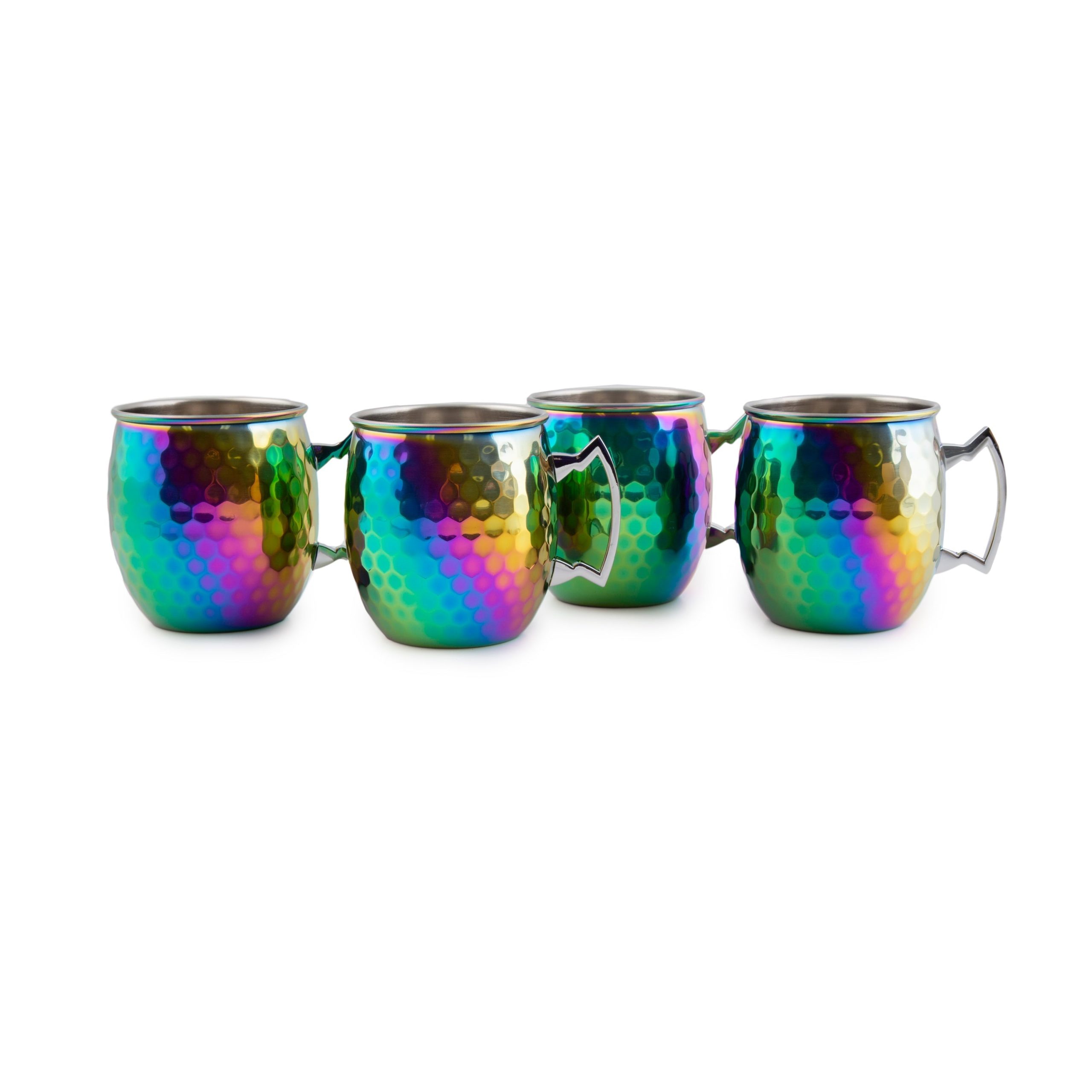 Lenox Heritage Lenox Heritage Hammered Rainbow Moscow Mule Mugs, Set of 4 - Image 3
