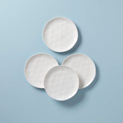 Lenox Heritage Lenox Heritage Bay Colors White Accent Plates, Set of 4