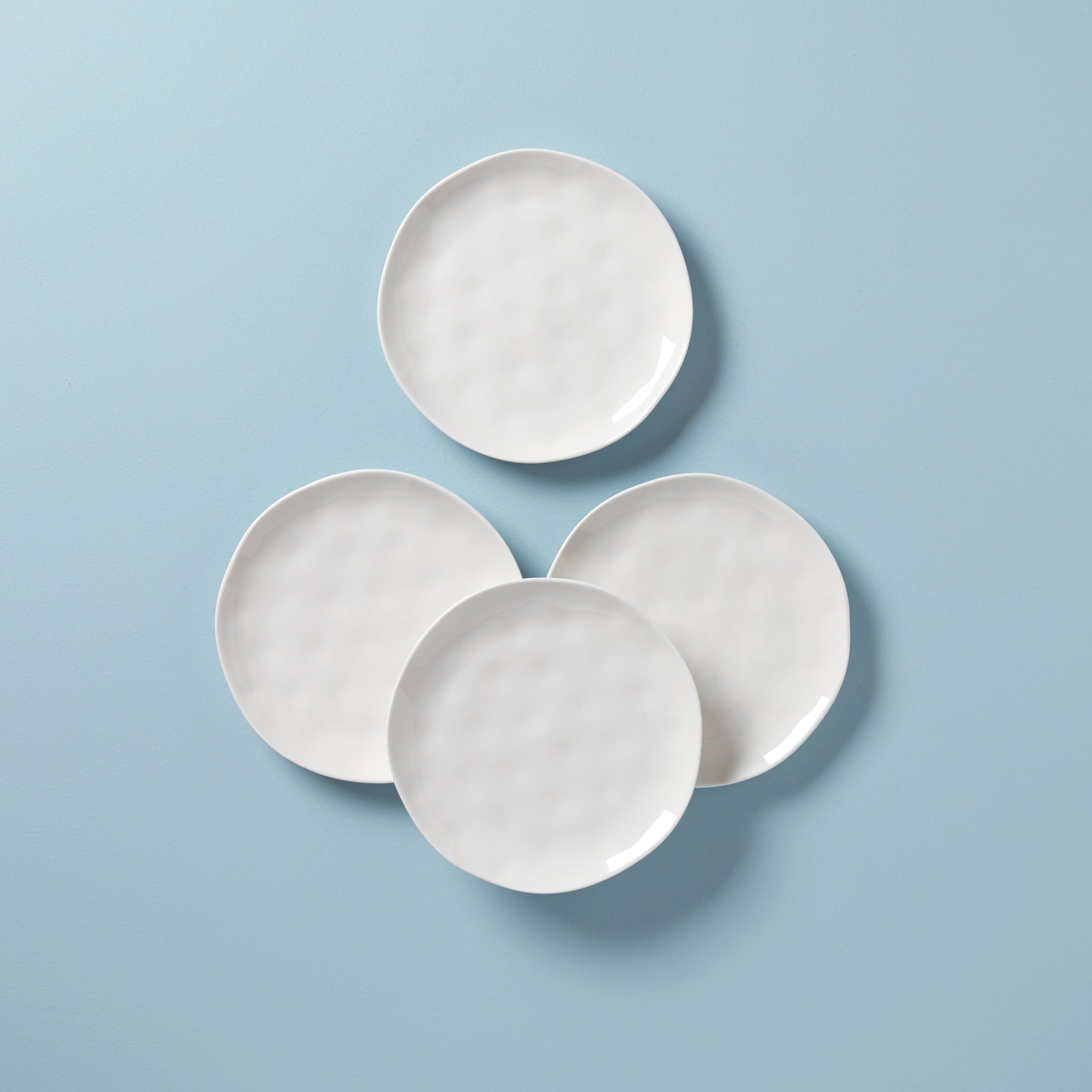 Lenox Heritage Lenox Heritage Bay Colors White Accent Plates, Set of 4