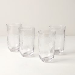 Alternative view of Lenox Heritage Lenox Heritage Homespun Clear Tall Tumbler - Set Of 4