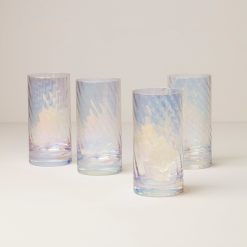Lenox Heritage Lenox Heritage Tuscany Classics Iridescent Highball Glasses, Set of 4