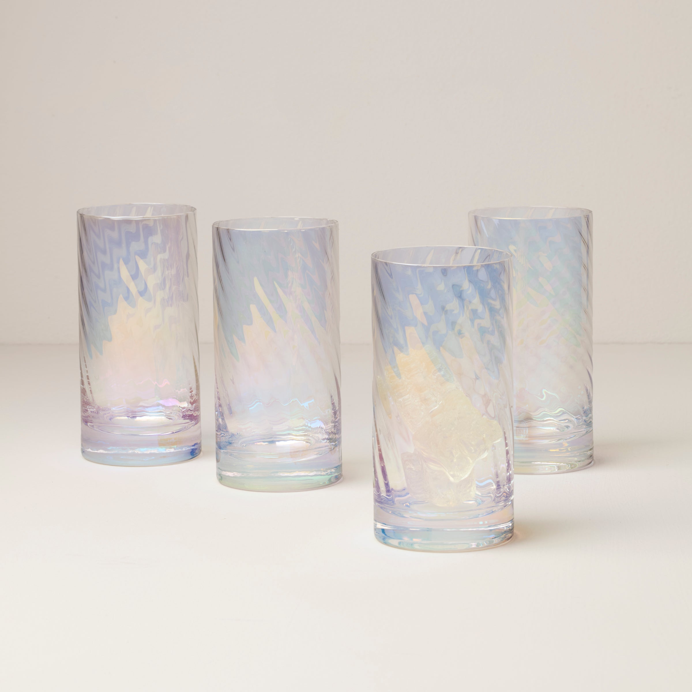 Lenox Heritage Lenox Heritage Tuscany Classics Iridescent Highball Glasses, Set of 4