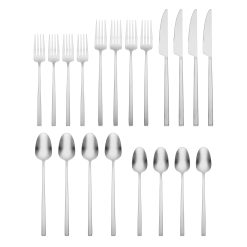Alternative view of Lenox Heritage Lenox Heritage Damaris Satin 20-Piece Flatware Set