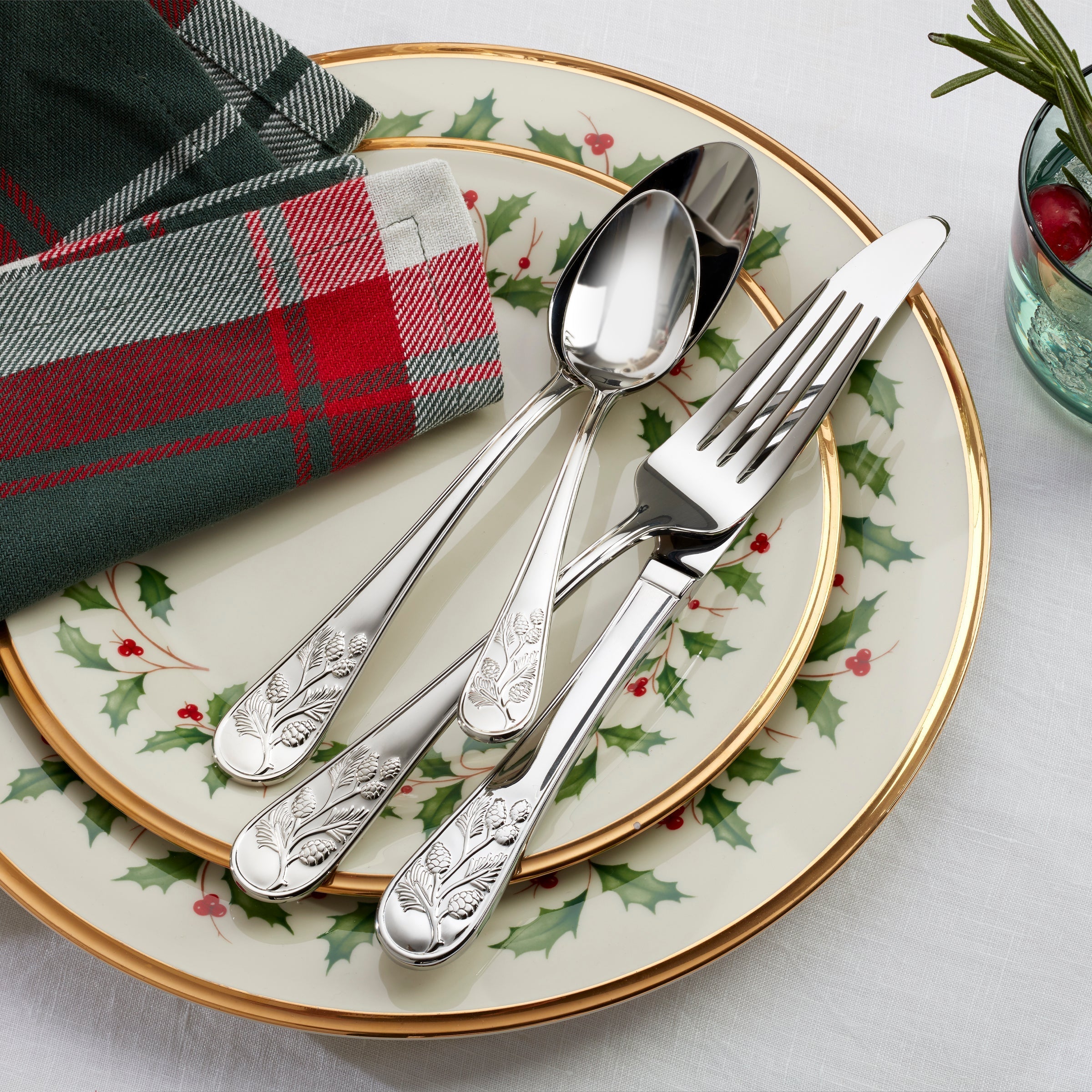 Lenox Heritage Lenox Heritage Chestnut Ridge 65-Piece Flatware Set - Image 4