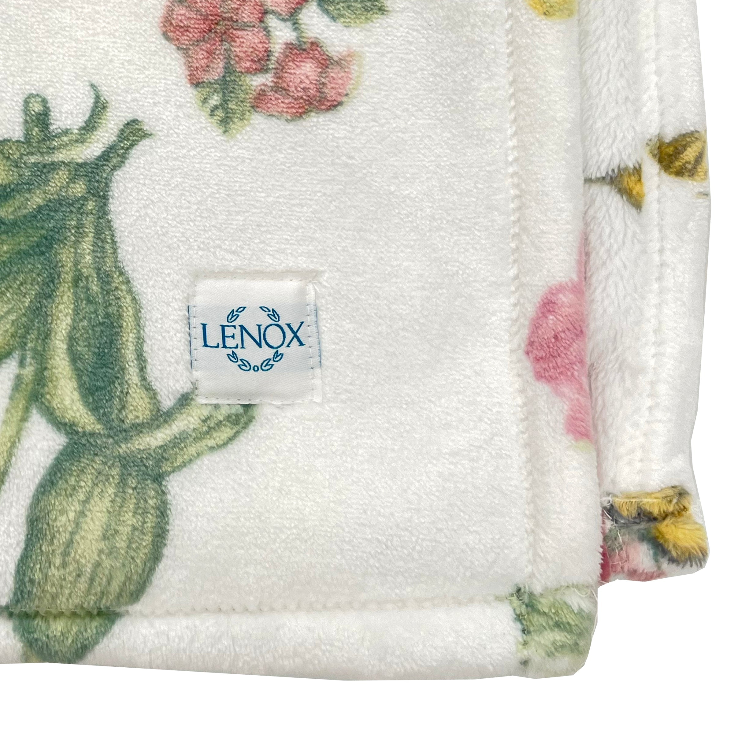 Lenox Heritage Lenox Heritage Butterfly Meadow Bloom Pink Throw Blanket - Image 8