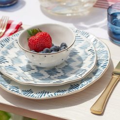 Alternative view of Lenox Heritage Lenox Heritage Blue Bay Dessert Bowls, Set of 4