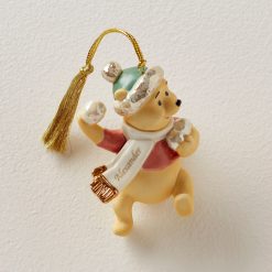 Lenox Heritage Lenox Heritage Personalized Pooh's Winter Fun Ornament