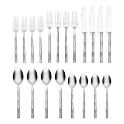 Alternative view of Lenox Heritage Lenox Heritage Bamboo 20-Piece Flatware Set