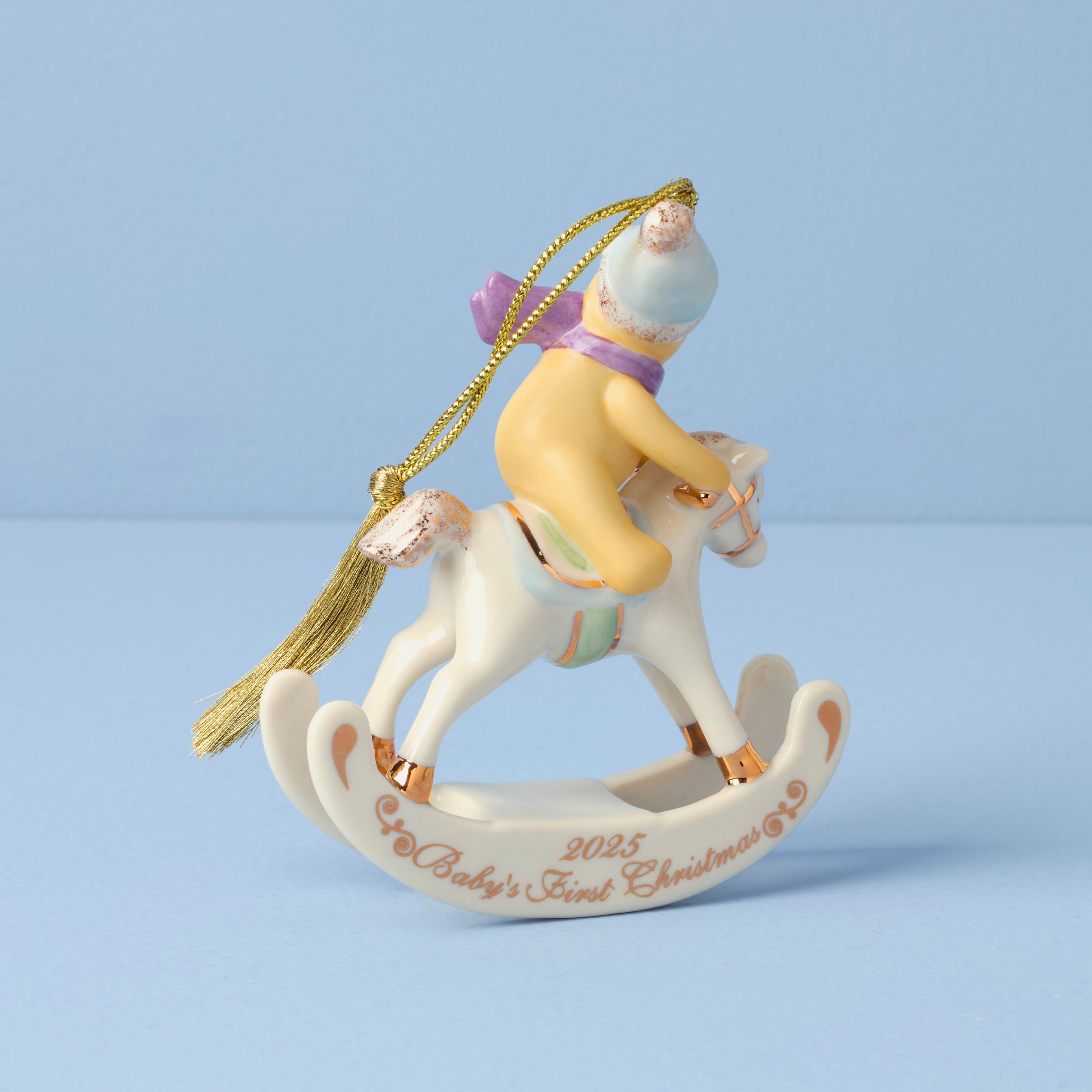 Lenox Heritage Lenox Heritage 2025 Winnie The Pooh Baby's 1st Christmas Ornament - Image 2