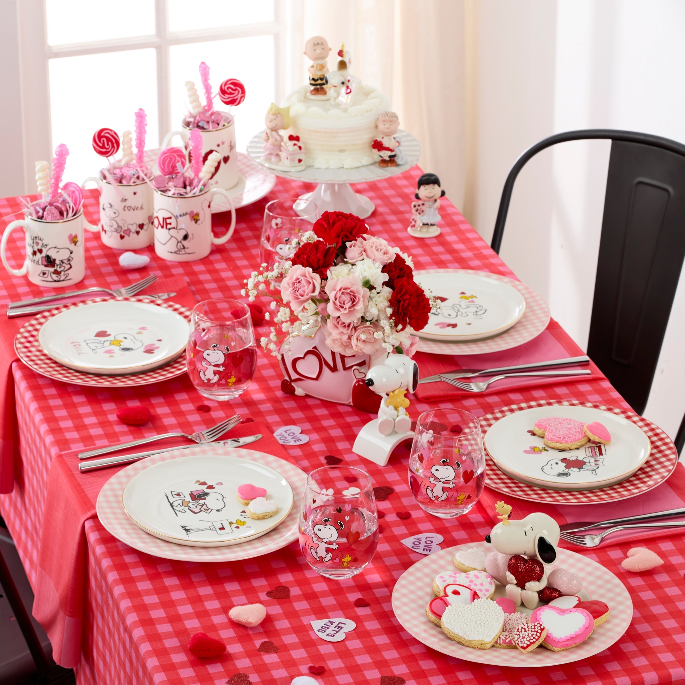 Lenox Heritage Lenox Heritage Gingham Red Dinner Plates, Set of 4 - Image 2