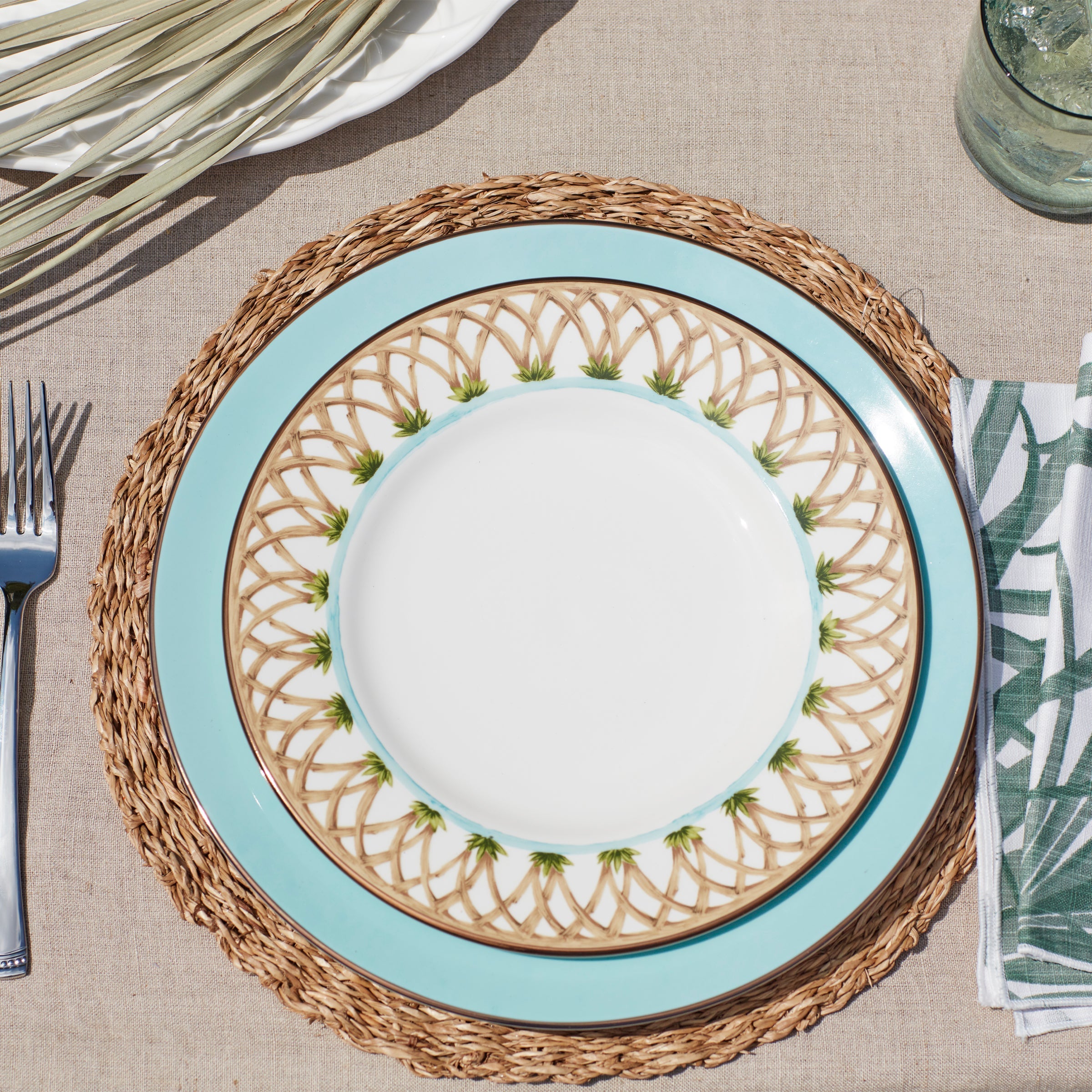 Lenox Heritage Lenox Heritage British Colonial Bamboo Accent Plate - Image 5