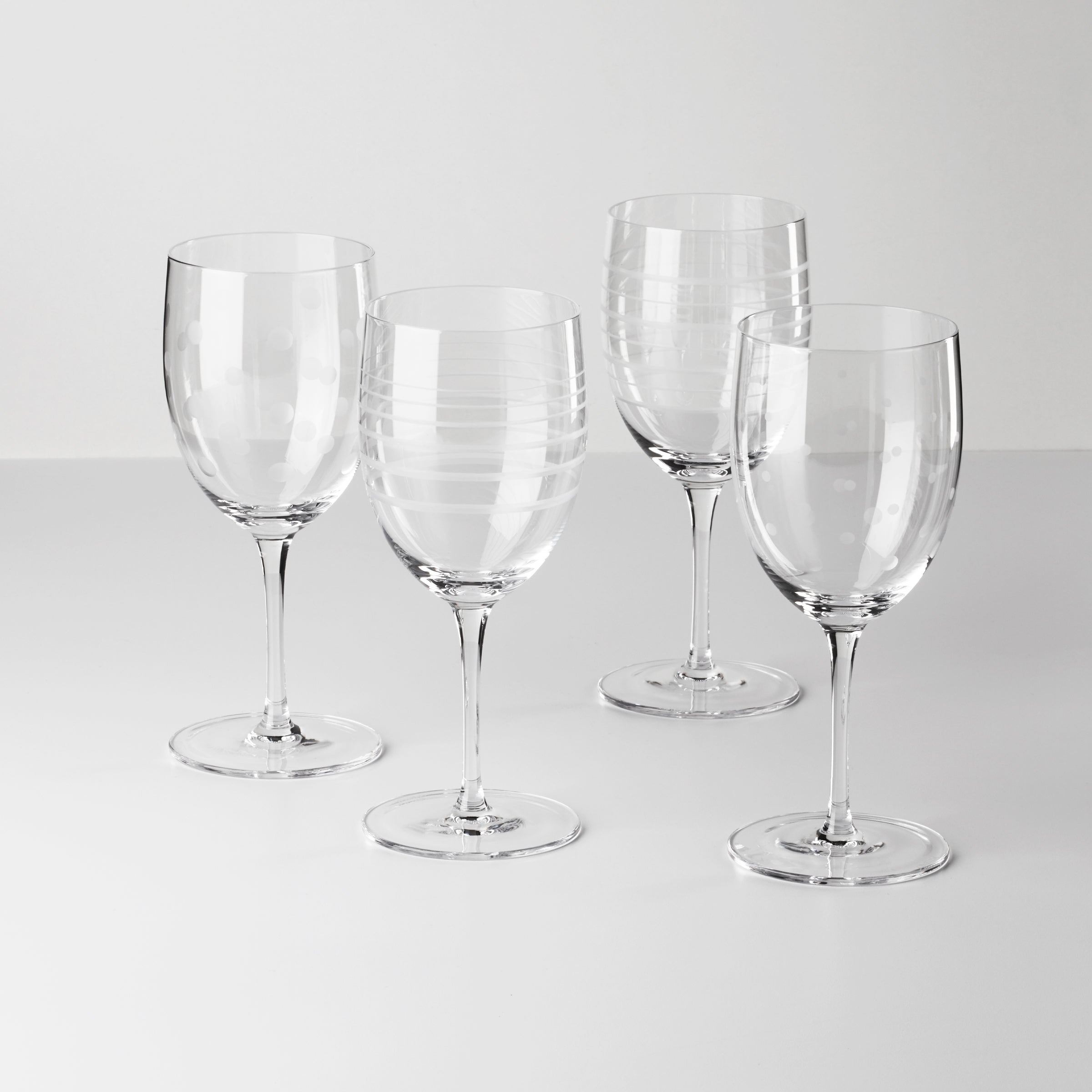 Lenox Heritage Lenox Heritage Mingle Wine Glasses, Set of 4