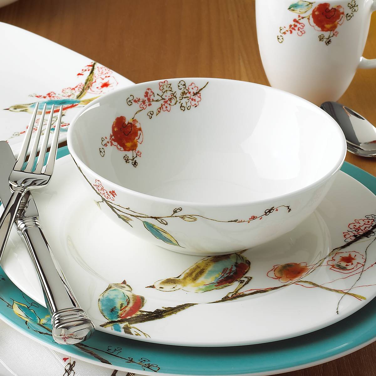 Lenox Heritage Lenox Heritage Chirp 4-Piece Place Setting - Image 5