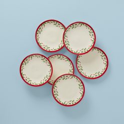 Lenox Heritage Lenox Heritage Holiday Accent Plates, Set of 6