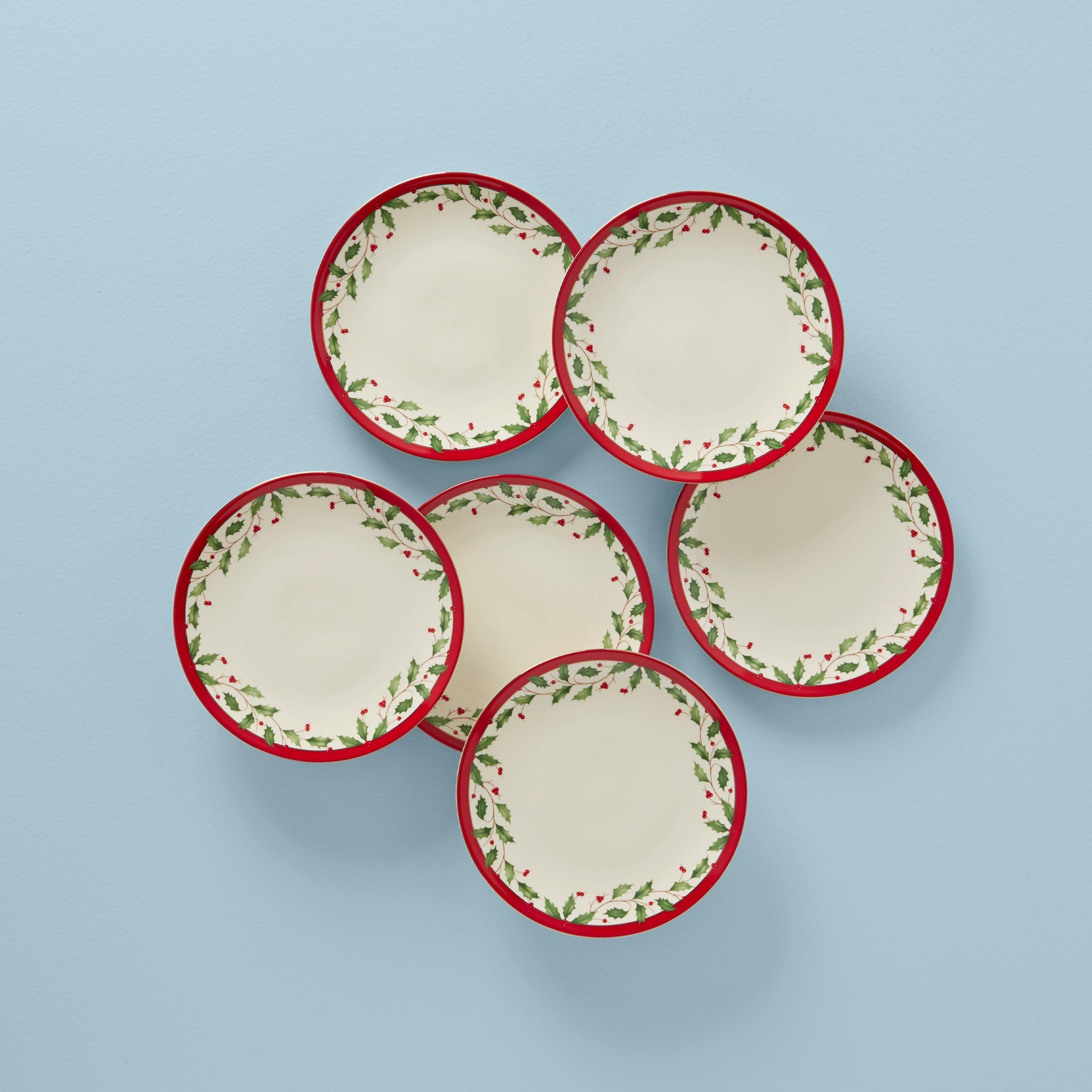 Lenox Heritage Lenox Heritage Holiday Accent Plates, Set of 6