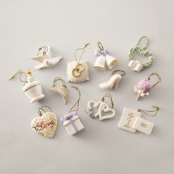 Lenox Heritage Lenox Heritage Wedding Bliss 12-Piece Mini Ornament Set