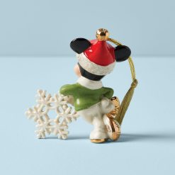Alternative view of Lenox Heritage Lenox Heritage Personalized Mickey Mouse Snowflake Ornament