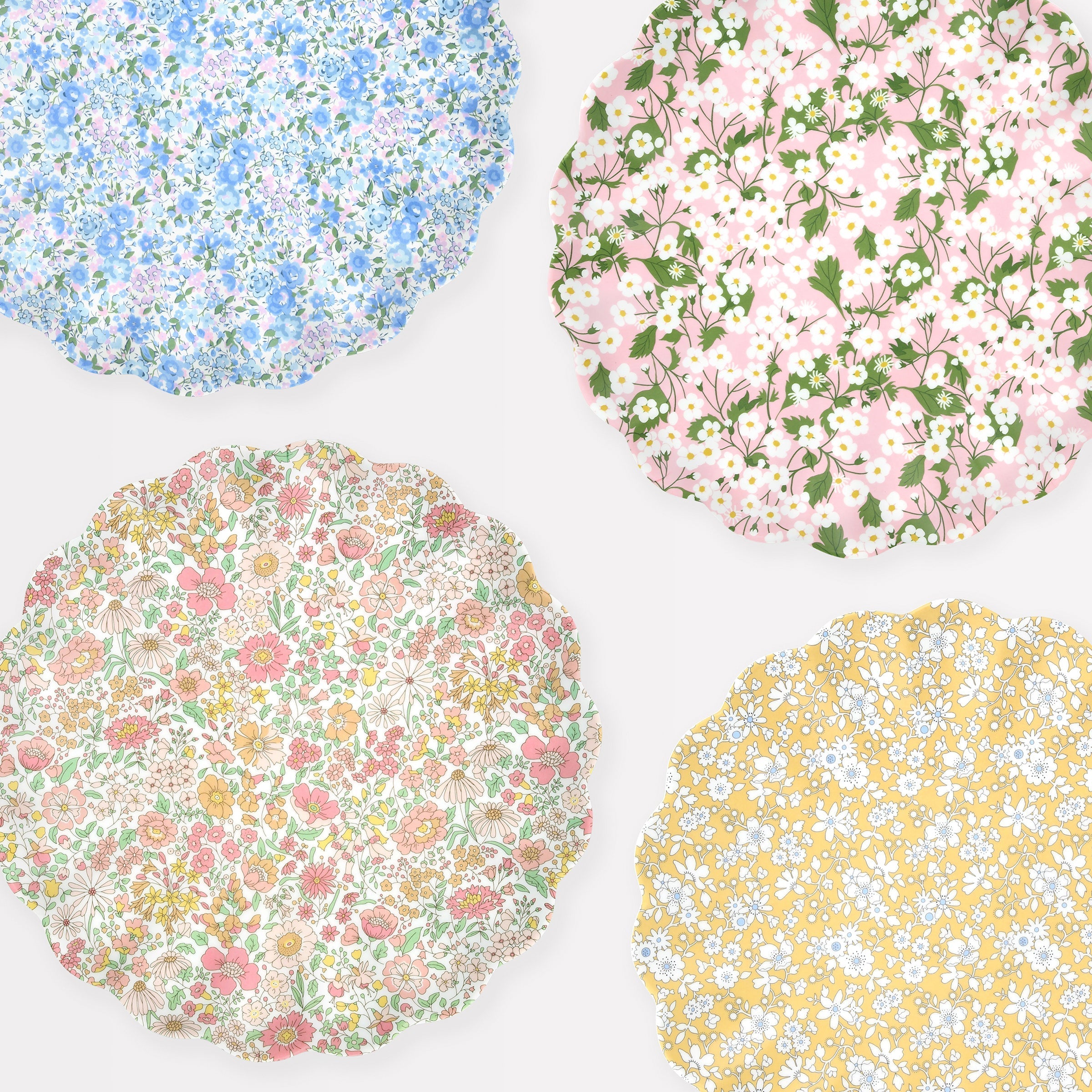 Lenox Heritage Lenox Heritage Meri Meri X Liberty Floral Melamine Large Plate, Set of 4 - Image 7