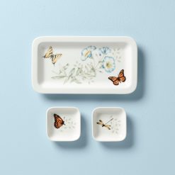 Alternative view of Lenox Heritage Lenox Heritage Butterfly Meadow Sushi Plate & Bowls