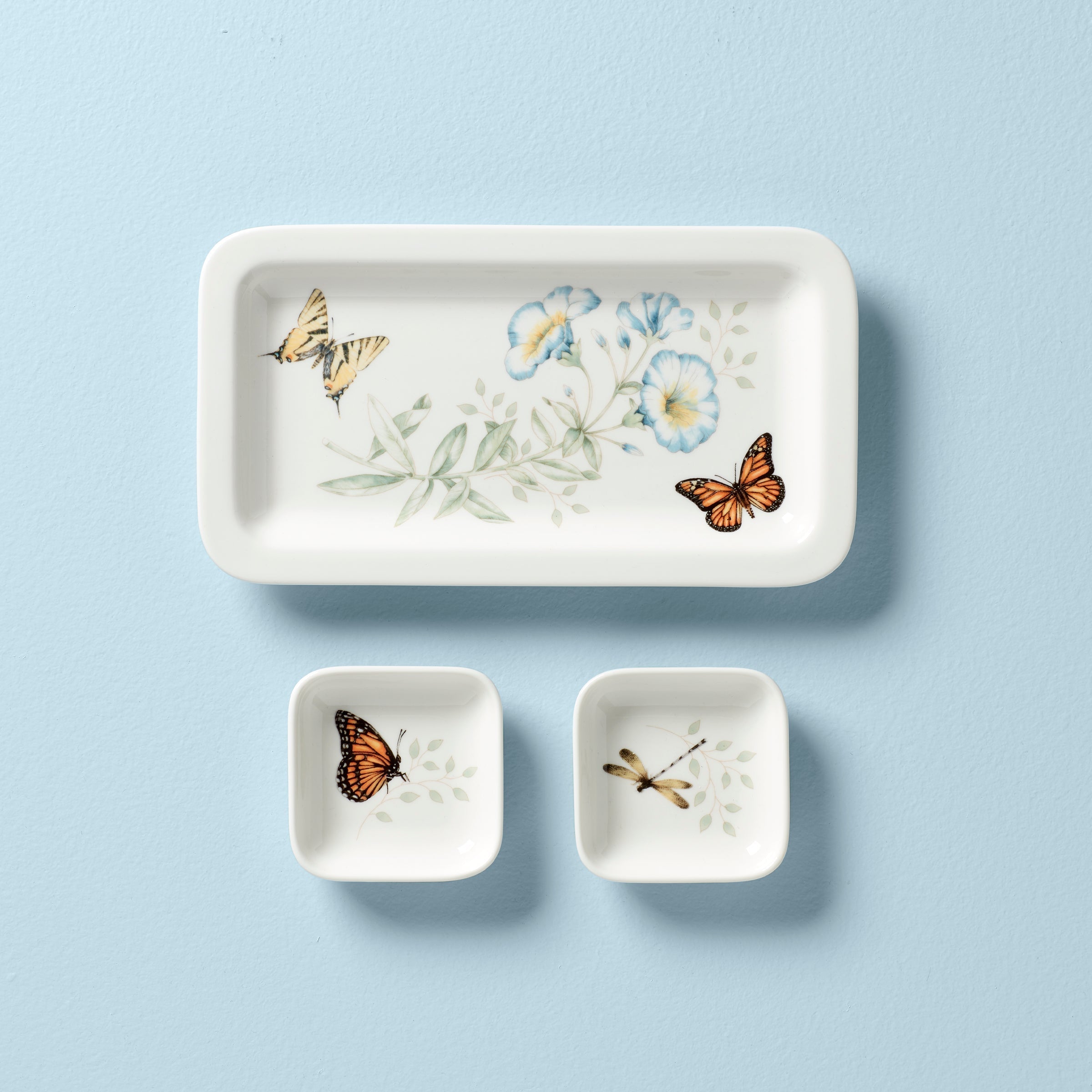 Lenox Heritage Lenox Heritage Butterfly Meadow Sushi Plate & Bowls - Image 2